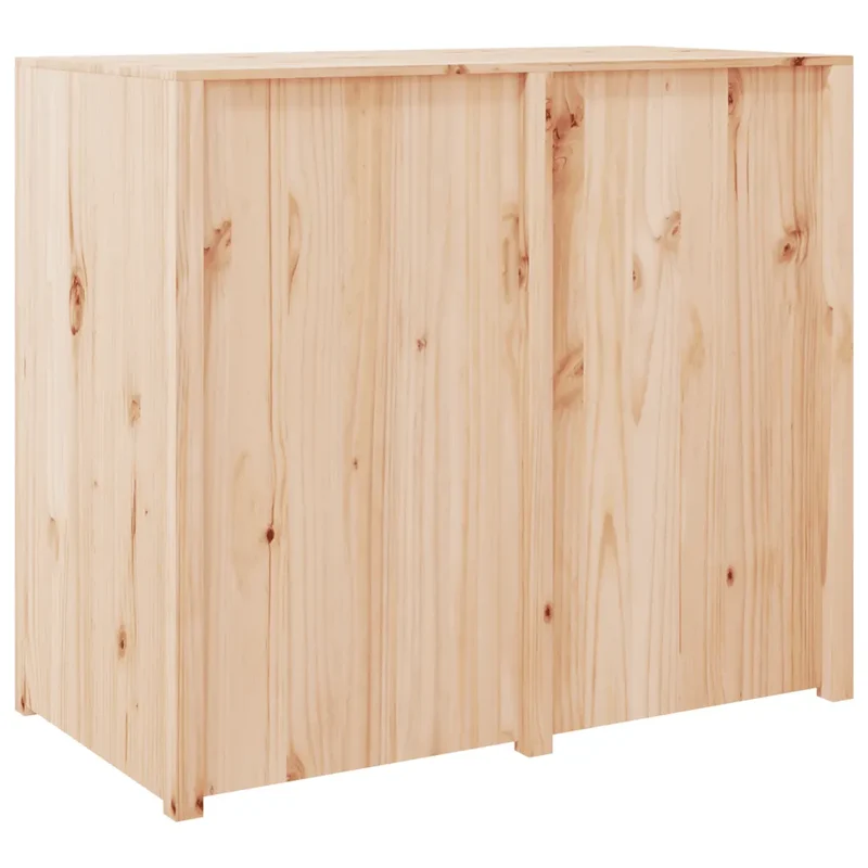 Armoire de cuisine d'extérieur modulable rangement 106 x 55 x 92 cm en bois de pin massif 02_0049236