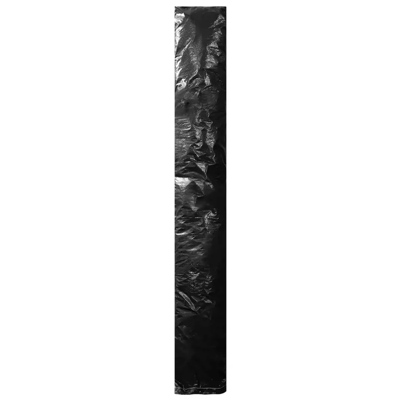 Lot de 2 housses de parasol avec fermeture éclair 175 x 30-35 cm étanches résistantes aux UV jardin en PE noir 02_0055137