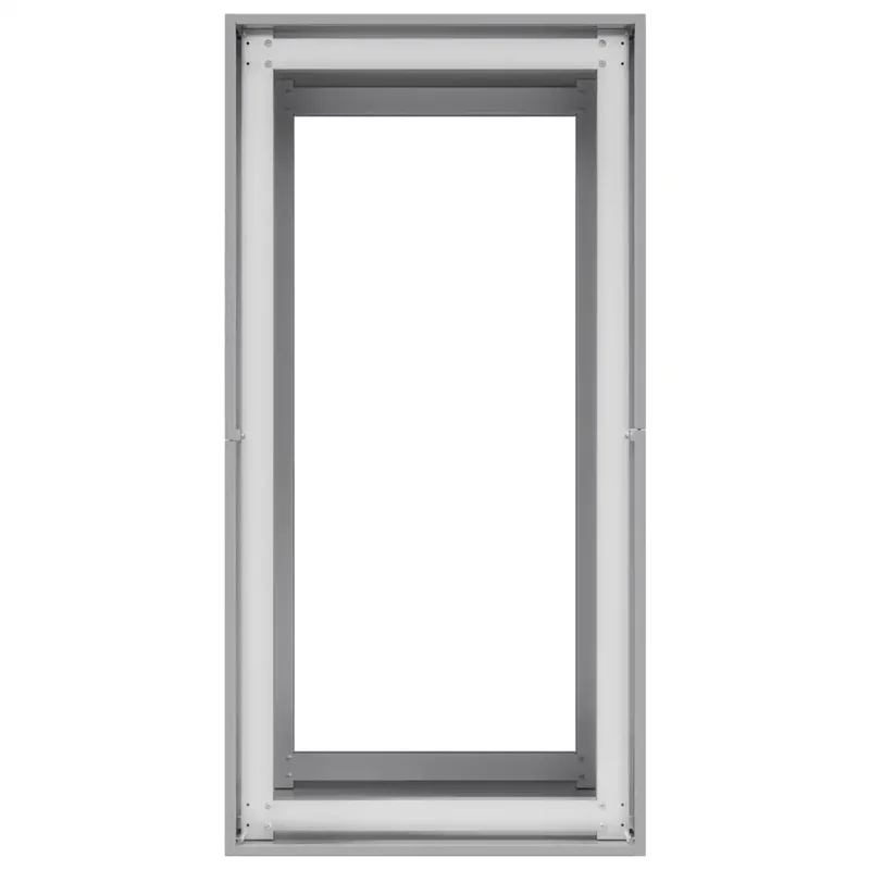 Jardinière élégante design moderne balcon jardin 40 x 80 x 80 cm en acier galvanisé 02_0051561