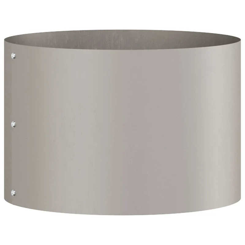 Anneau de jardinière rond extérieur design moderne 30 x 30 x 20 cm en acier patiné 02_0052244