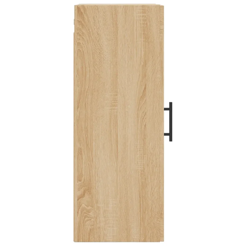 Armoire murale design pratique rangement 34,5 x 34 x 90 cm en bois d'ingénierie chêne sonoma 02_0048696