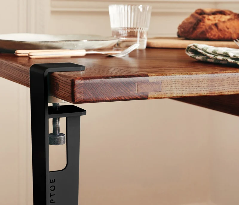 Table haute en bois massif ÉOS - Kipli x TIPTOE