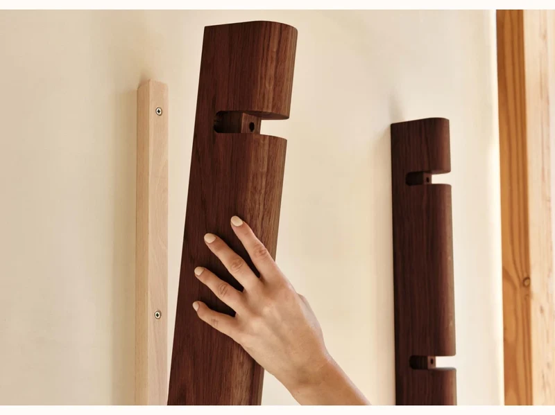 Étagère murale en bois massif BAOBAB - 4 tablettes
