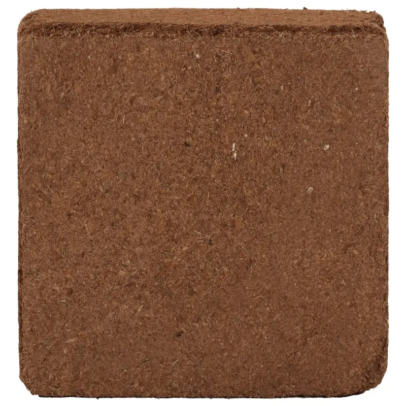 Lot de 5 blocs d'écorce de noix de coco 25 kg culture biologique naturelle jardin améliore rétention en fibre de coco naturel 02_0046201