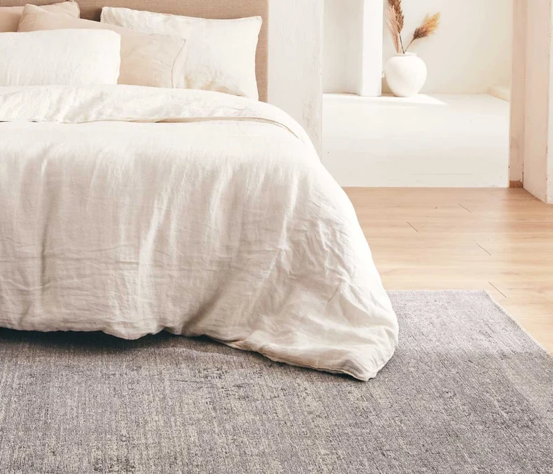 Tapis naturel en laine MILA