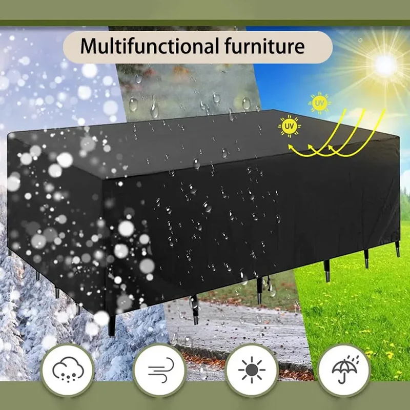 Housse Table Jardin Imperméable SHIVO