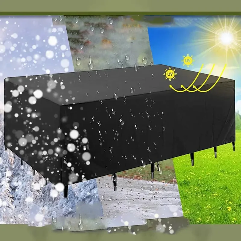 Housse Table Jardin Imperméable SHIVO