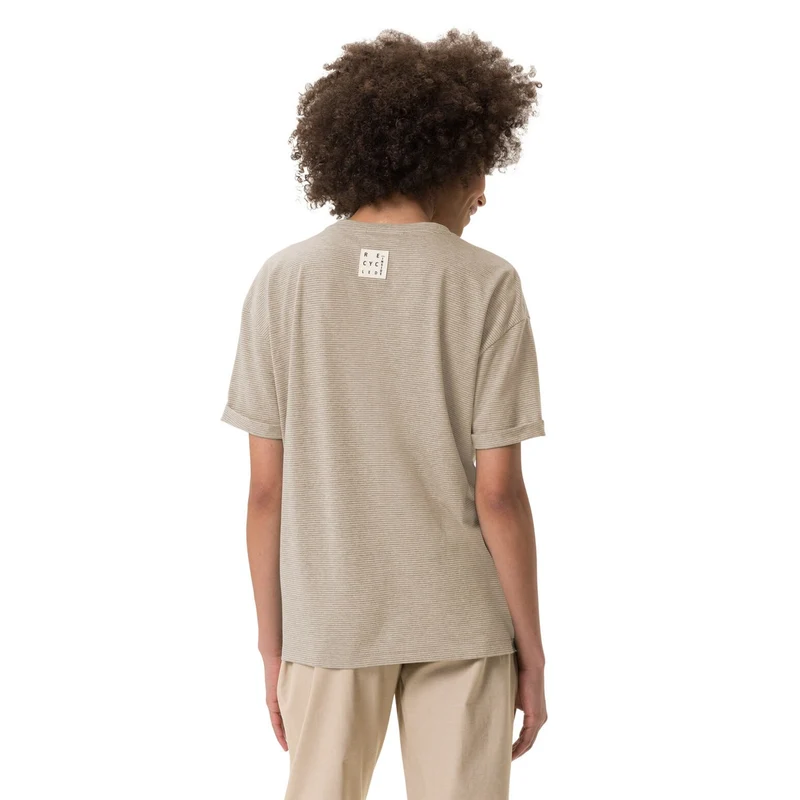 T shirt Vaude Femme respirant Mineo à rayures